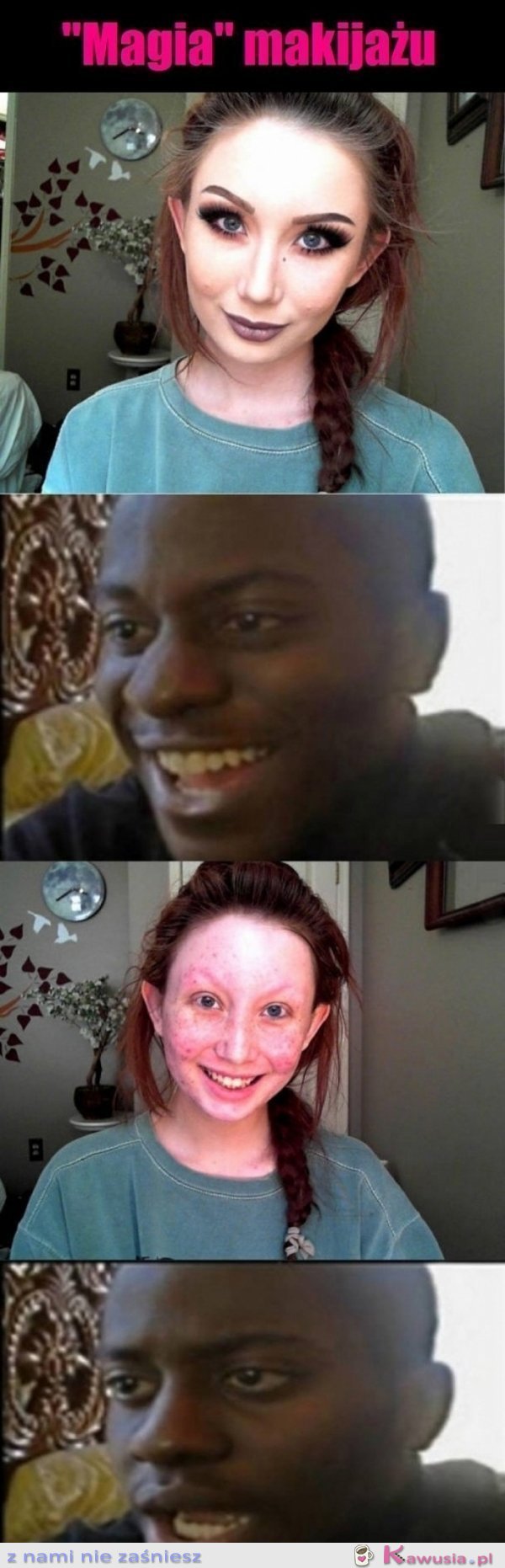 Prawdziwa magia makijażu