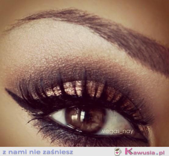 śliczny make up