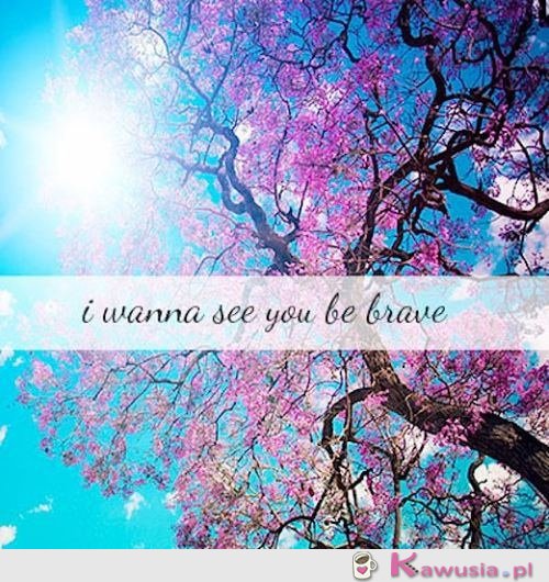 I wanna...