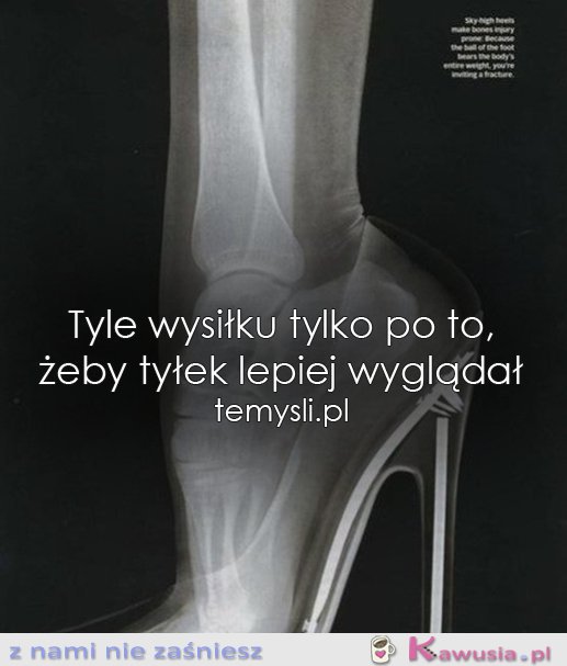 Tyle wysiłku tylko po to..