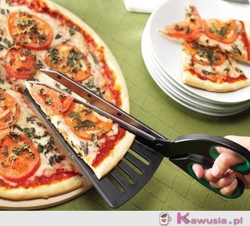 Świetne nożyczki do pizzy
