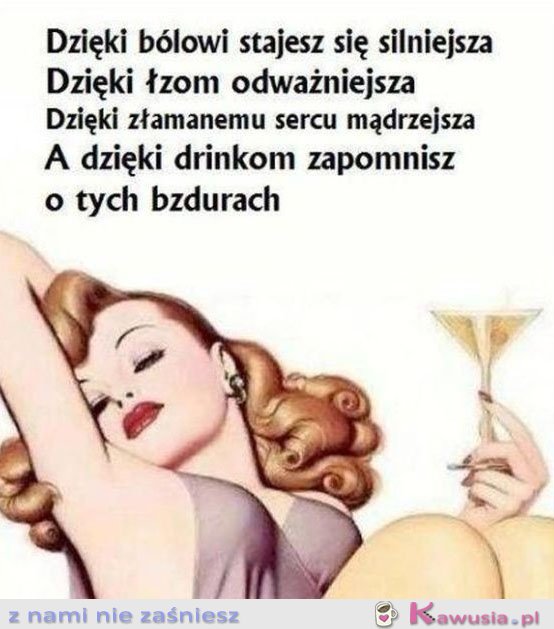 Dzięki bólowi stajesz się