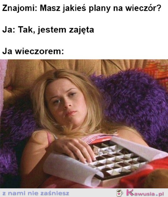 MÓJ PLAN NA WIECZÓR