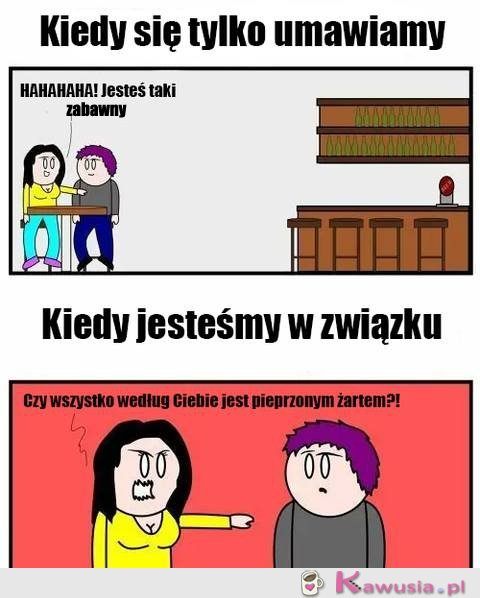 Kiedy jesteśmy w związku...