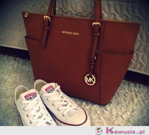Cudne Converse i torebka