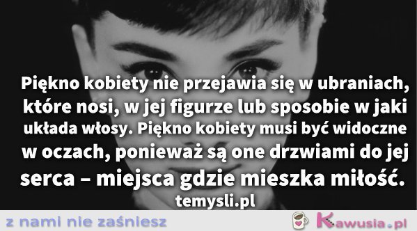 Piękno kobiety - Audrey Hepburn