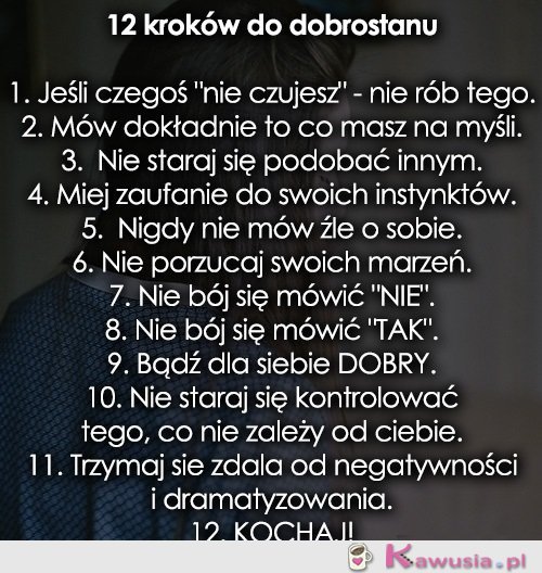 12 kroków do dobrostanu