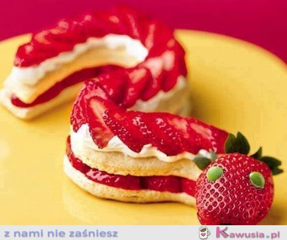 Truskawkowy wąż