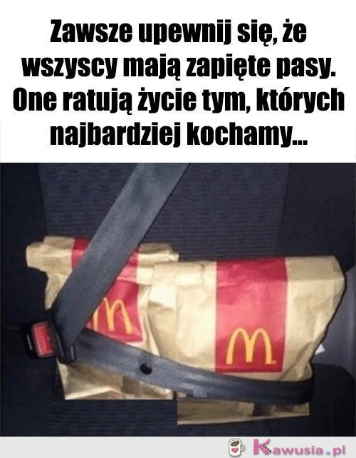 Bezpieczeństwo przede wszystkim...