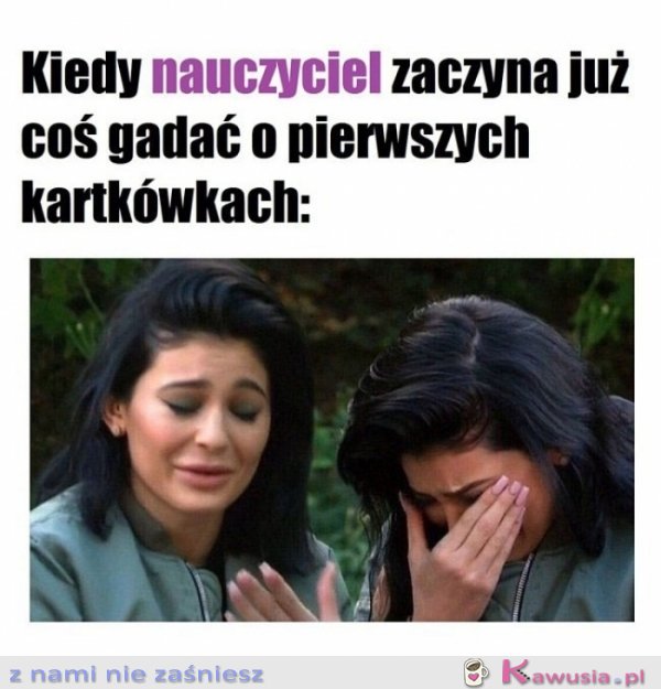 Kiedy nauczyciel już zaczyna