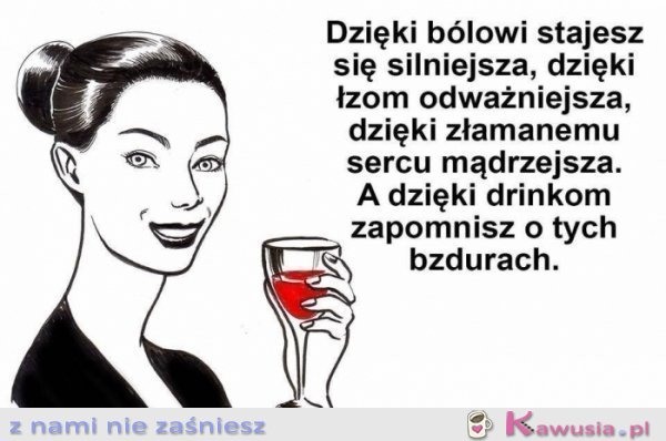 Dzięki b&oacute;lowi stajesz się silniejsza