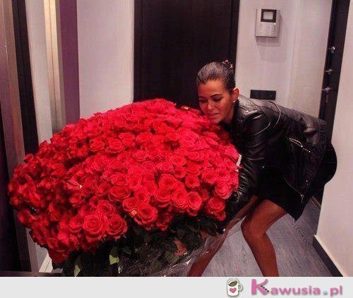 Największy bukiet jaki widziałam