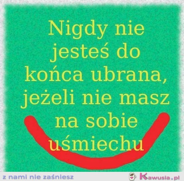 Nigdy nie jesteś...