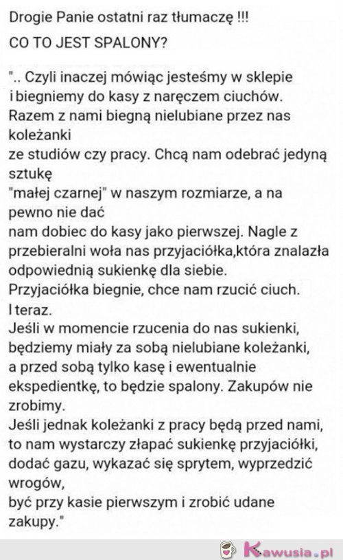 Żeby wszystko było jasne...