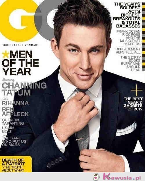 Elegancki Channing dla GQ