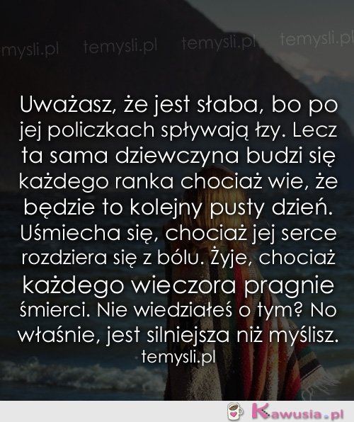 Uważasz, że jest słaba...