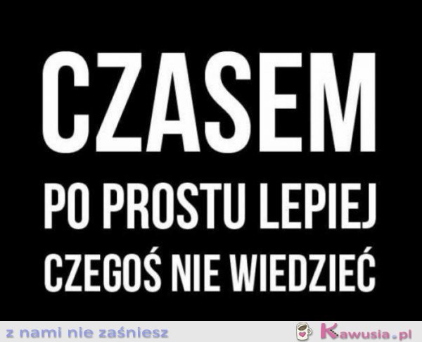 Czasem po prostu