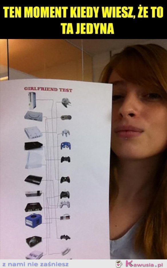 TEST NA DZIEWCZYNĘ IDEALNĄ