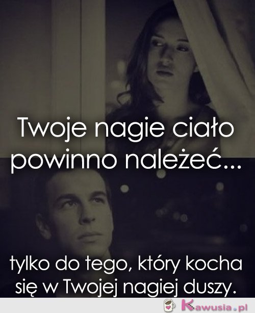Twoje nagie ciało...