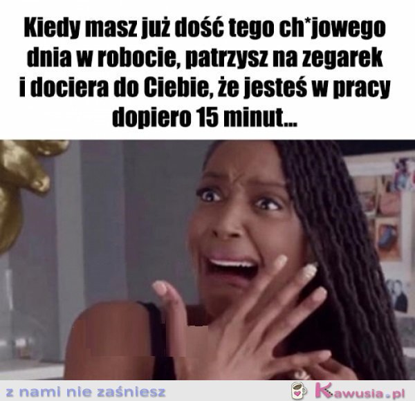 O nie...