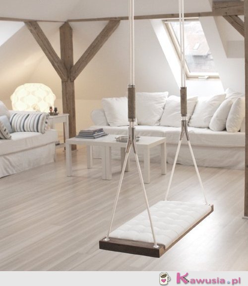 Chciałabym huśtawkę w mieszkaniu...